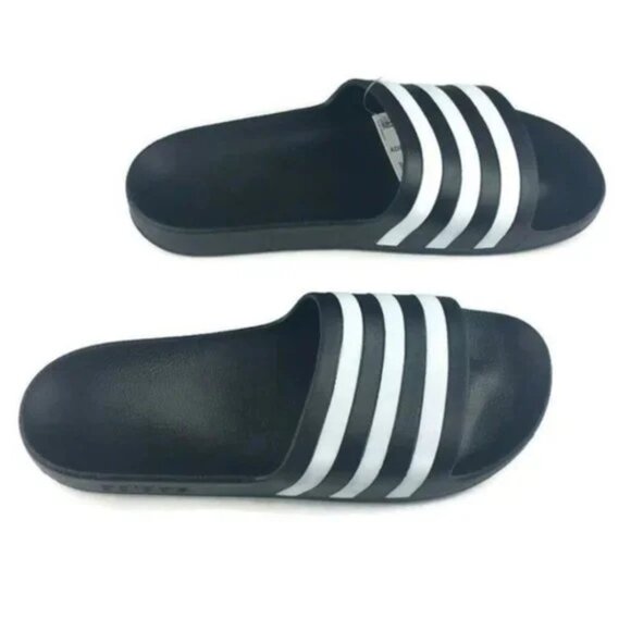 Adidas Adilette Aqua Slip On Slides Sandals Unisex Size 12 - Picture 2 of 8